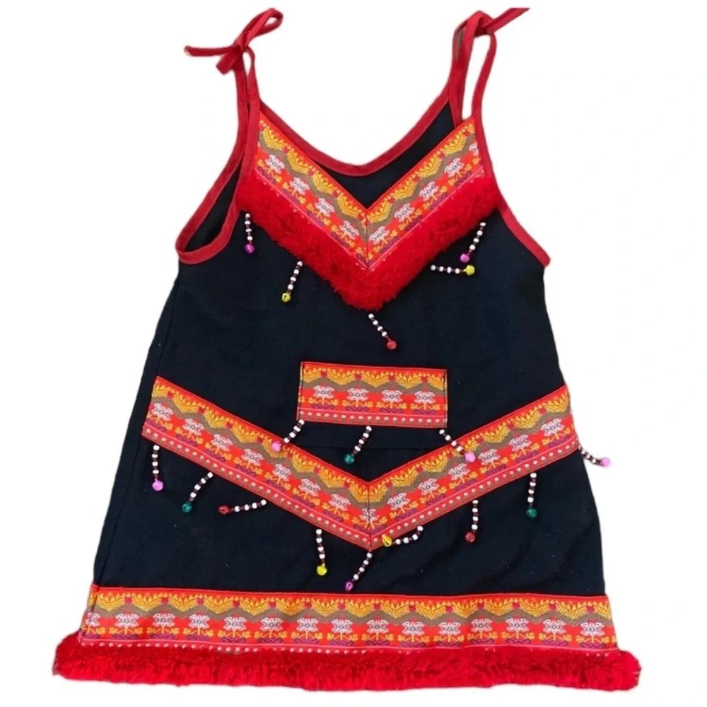 Handmade Baby Boho Style Dress Size 12-18 months